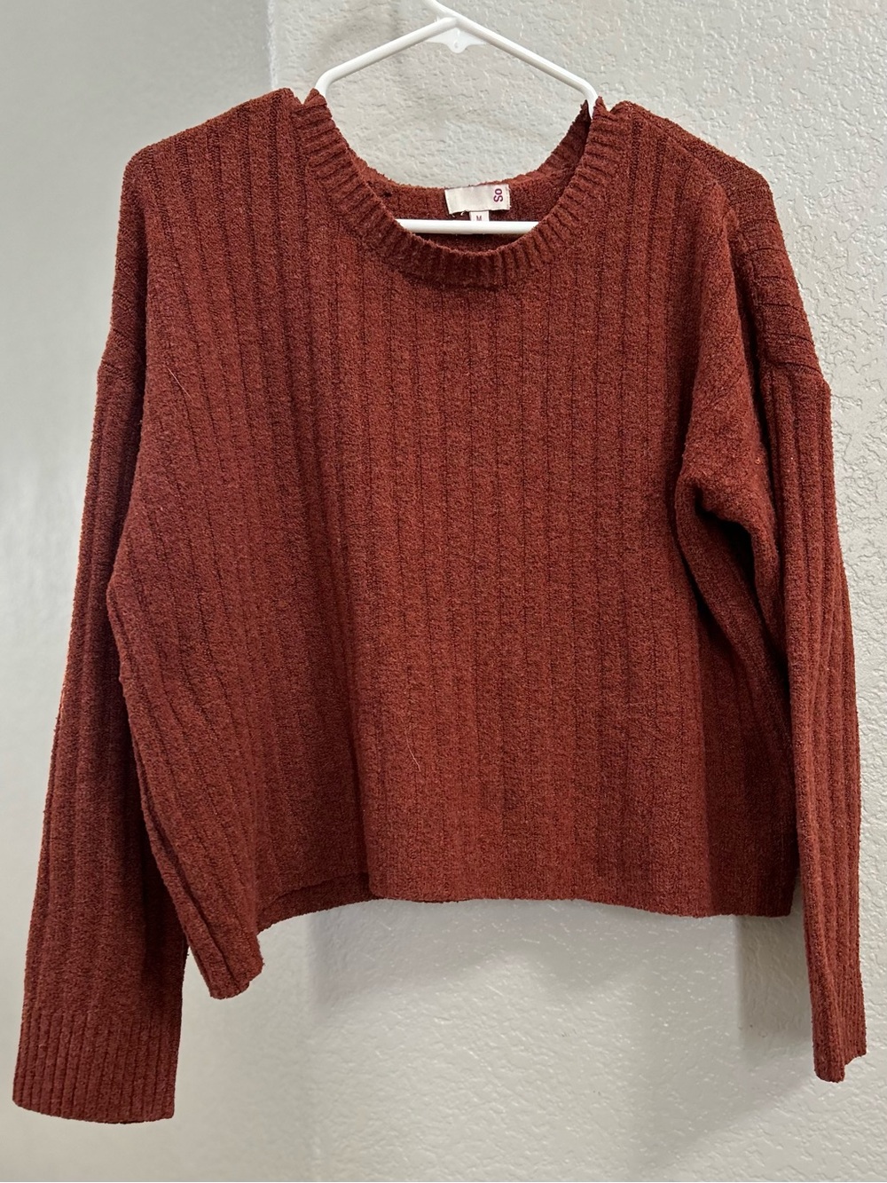 Brown/Reddish SO Sweater Size: Medium